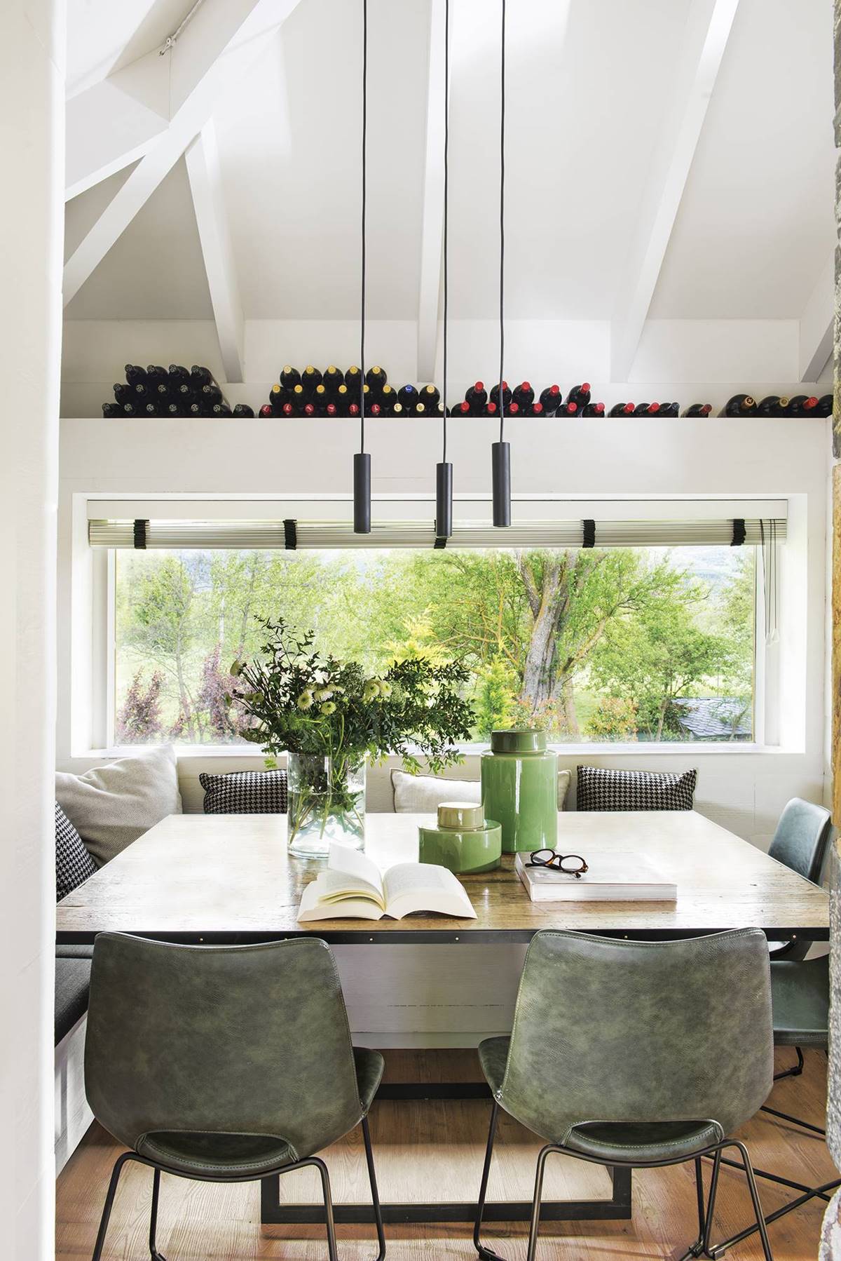 Dining Nook In A Country House