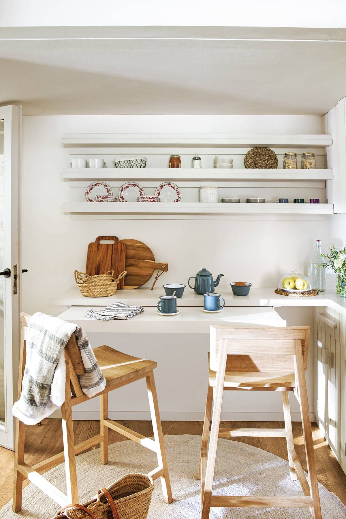 Kitchen Nook In A Spanish Country House