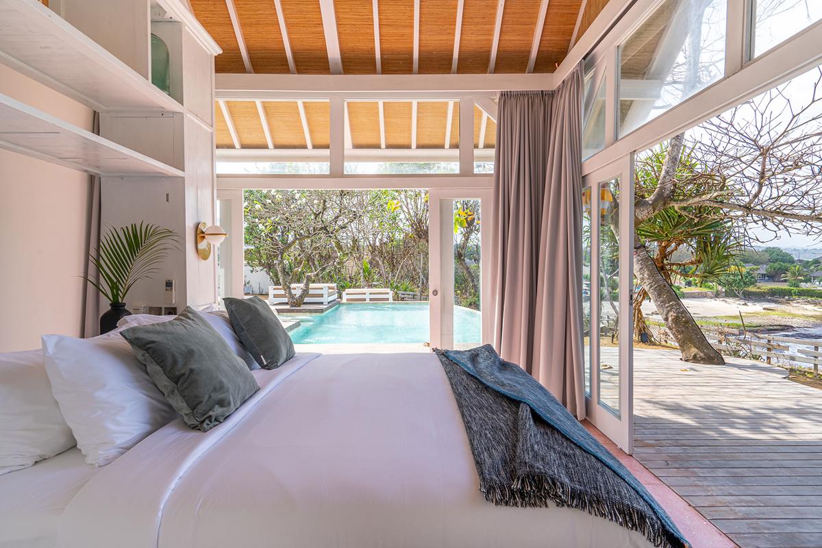 Bedroom With An Ocean View