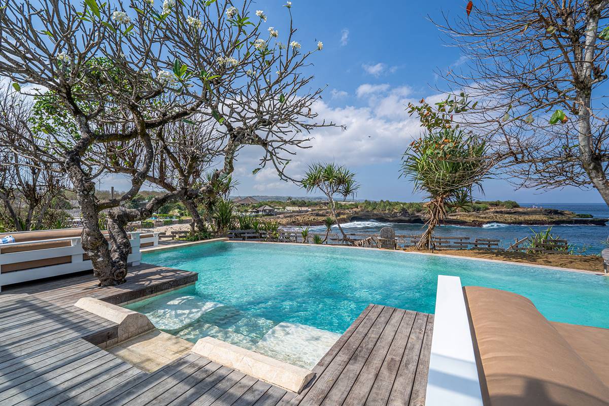 Private Pool With An Ocean View