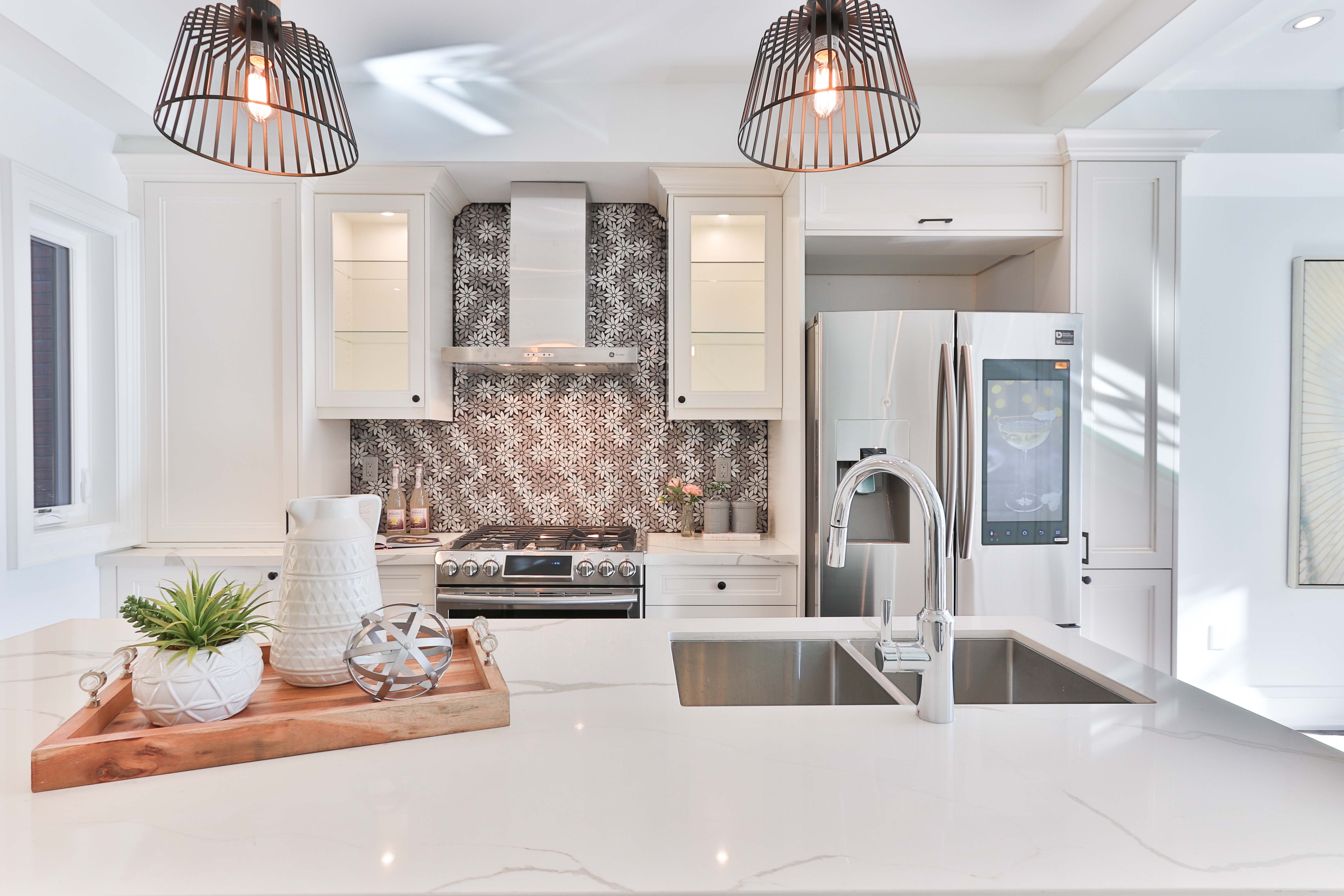 Tiled Kitchen Backsplash