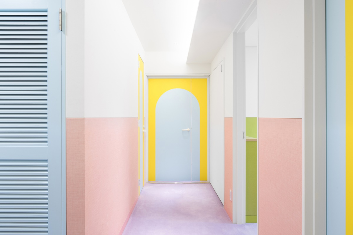 Entry In A Colorful Apartment