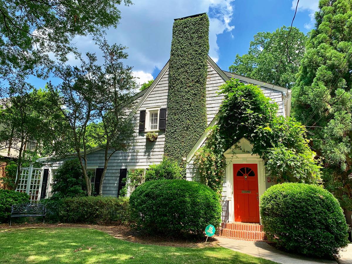 House With Lots Of Greenery