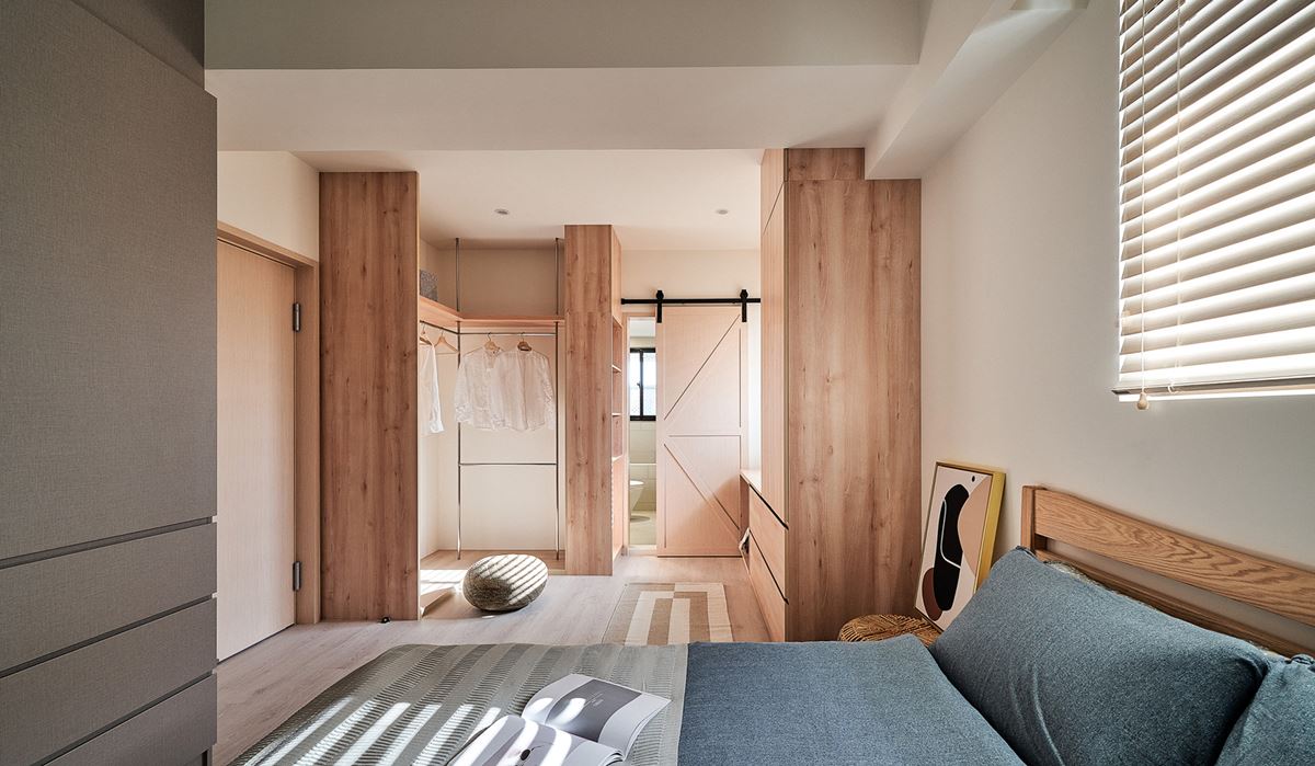 Wooden Bedroom With An En-Suit Bathroom