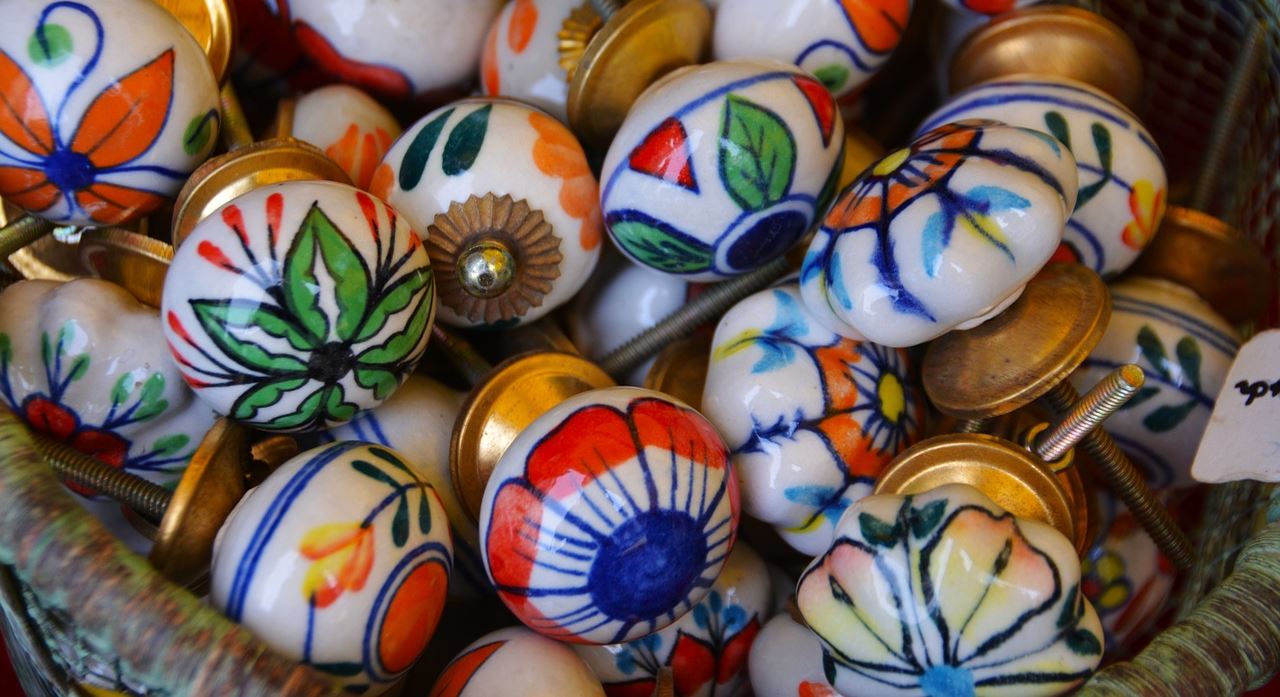 Colorful Drawer Knobs