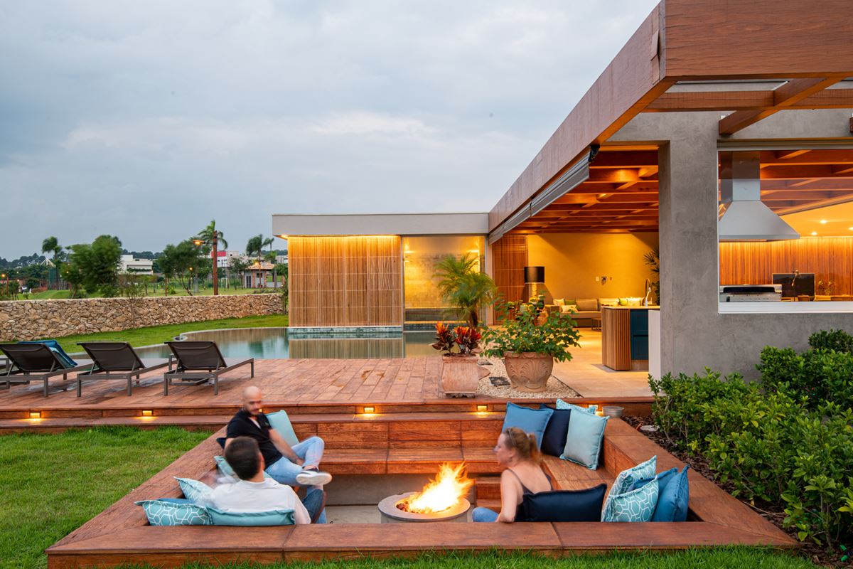 Amazing Outdoor Space By The Pool