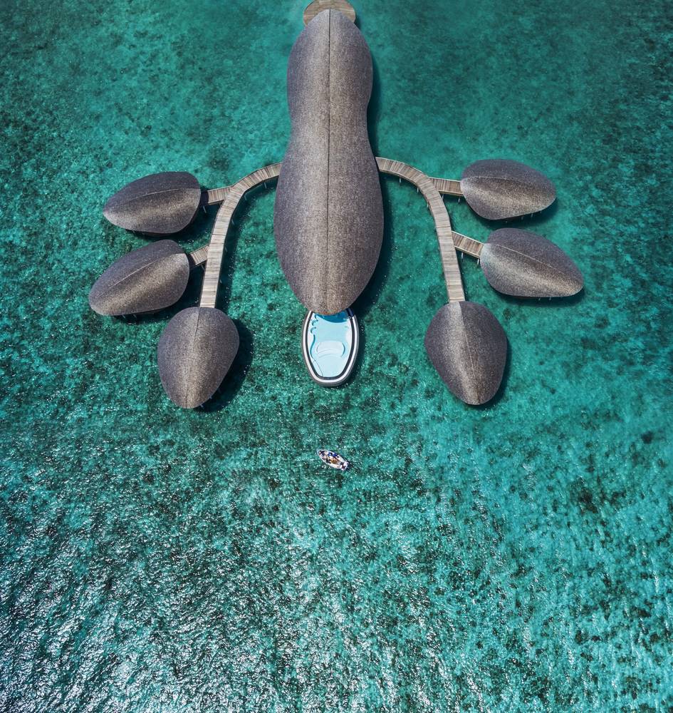 St. Regis Maldives Vommuli Resort - View From Above