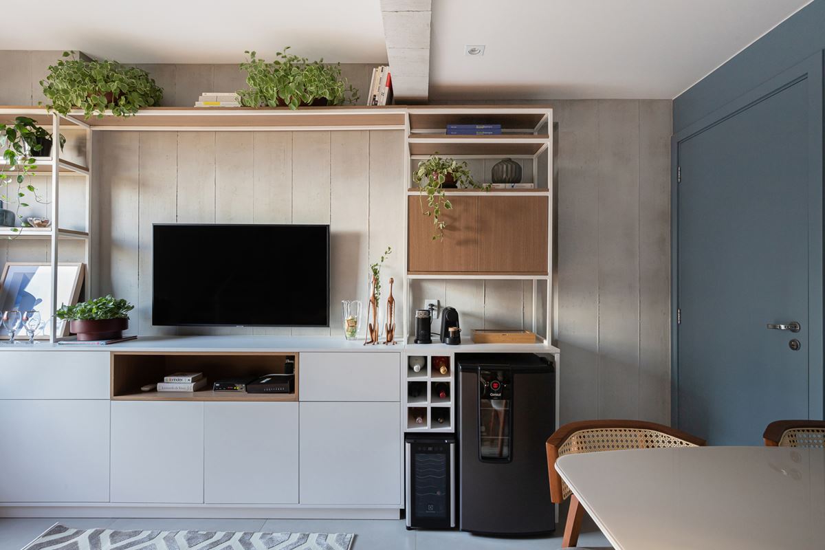 Living Room In A Small Duplex