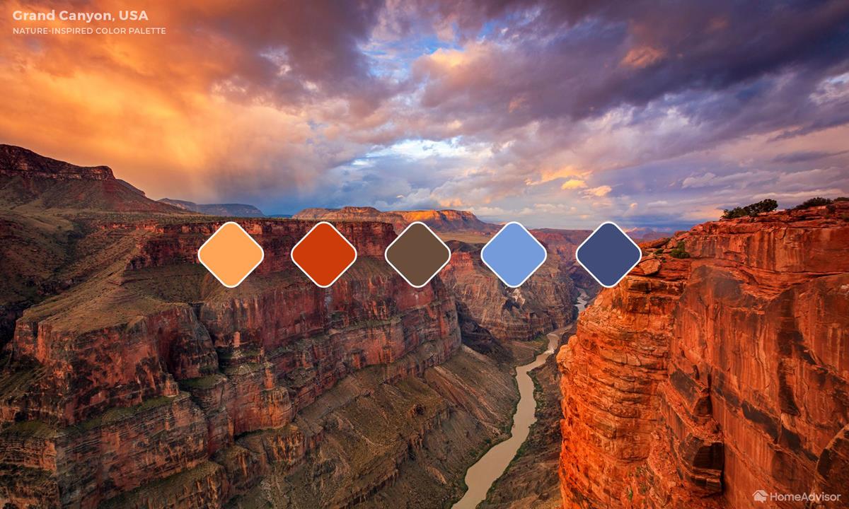 Grand Canyon Color Palette