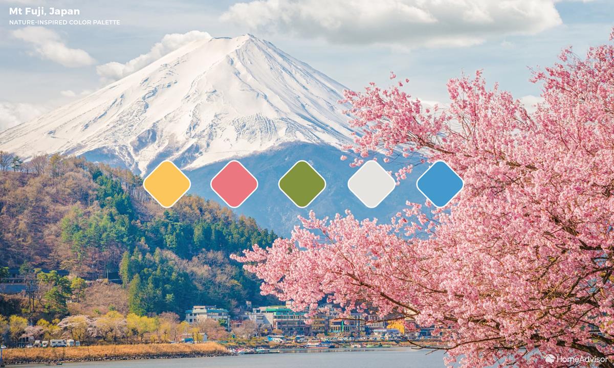 Mount Fuji Color Palette