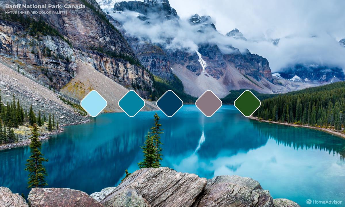 Banff-National Park Color Palette