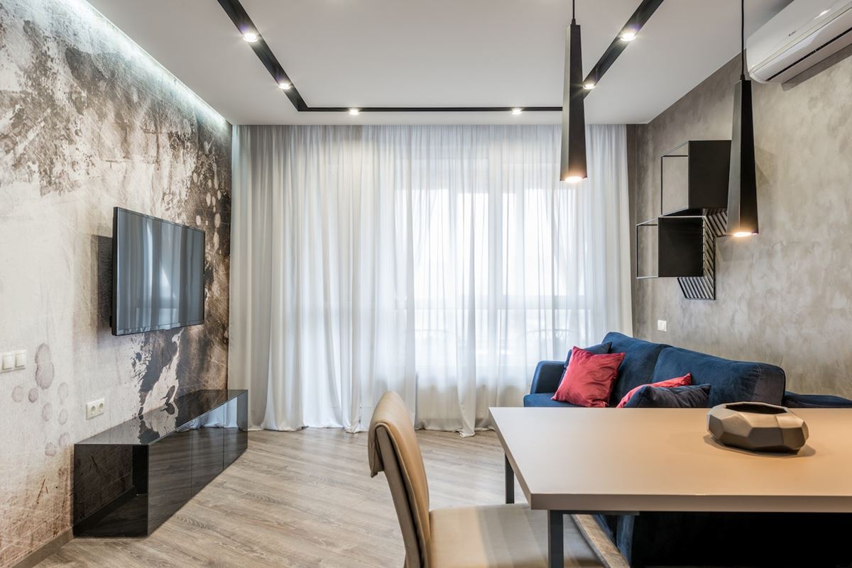 Minimalist Living Room With Modern Lighting Solutions