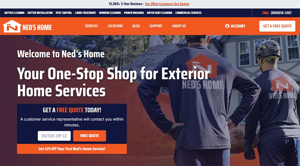 How Often Should Gutters Be Cleaned For A Home In Atlanta? 10 Ned’s Home Company