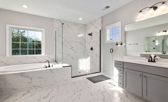 Adorable Home - Interior Design, Modern Furniture, Decorating Ideas, Home Improvement Tips 2 With The Right Choices, A Bathroom Can Be Both Secure And Beautiful.