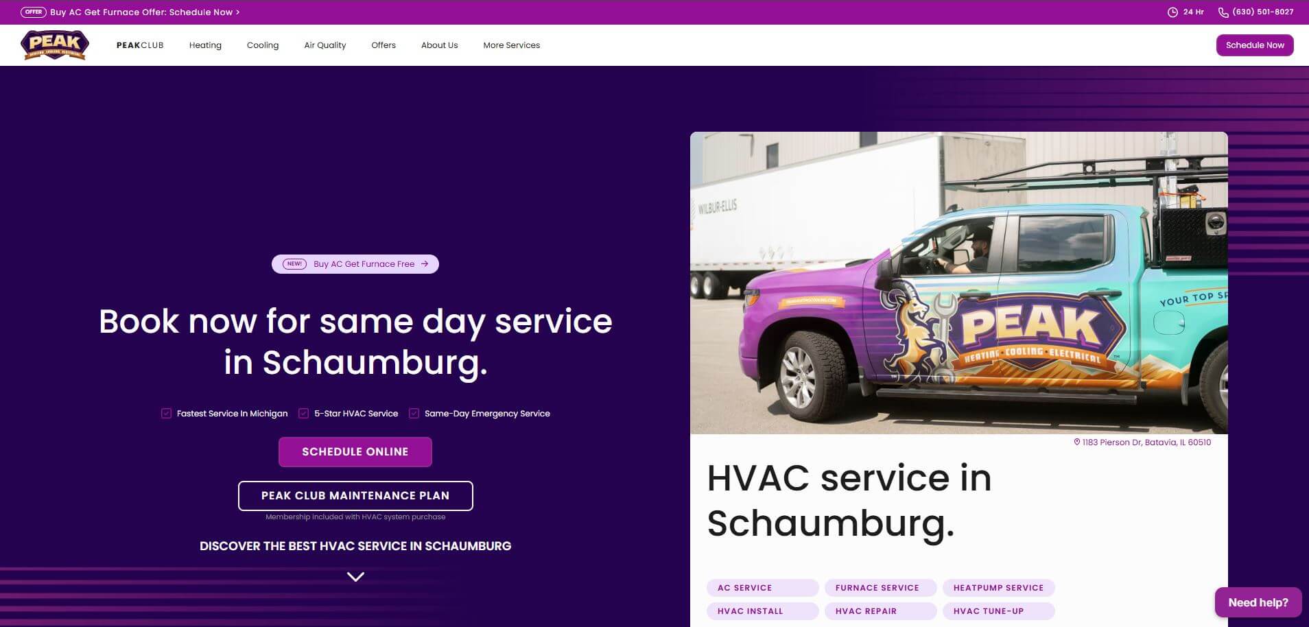 Schaumburg Hvac Maintenance Booking Guide 6 Peak Heating And Cooling